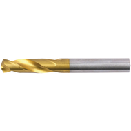 Spiralbohrer HSS-E 3xD DIN1897NV 130° 1mm TiN geschliffen